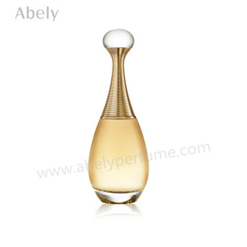 Small Bowling Ball Shaped Style Glass Perfume Bottle